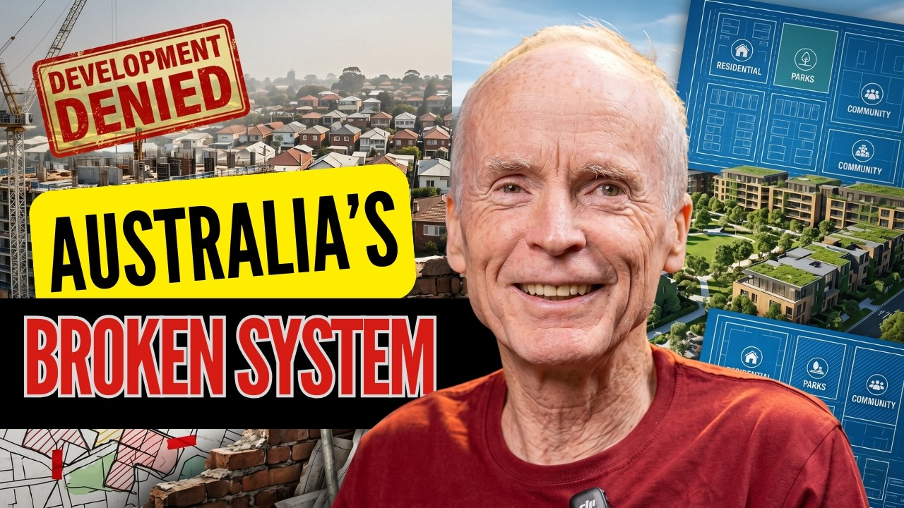 Jim Penman discussing zoning, housing affordability, and Australia’s rental crisis on The Jimcast